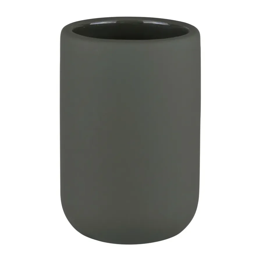 Mette Ditmer Lotus tandenborstelhouder, Dark olive< Tandenborstelhouders