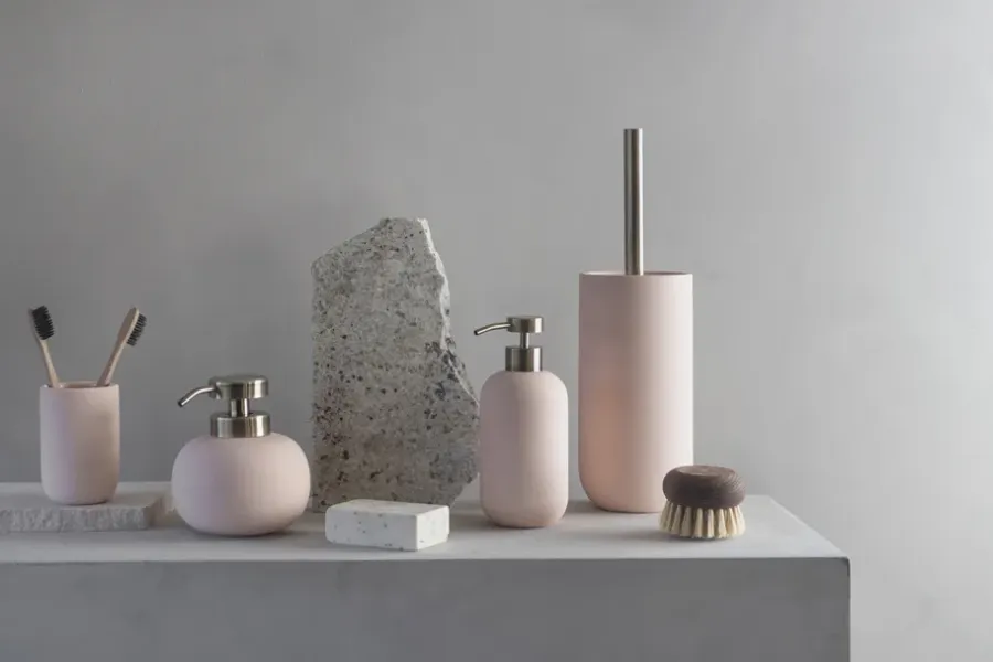 Mette Ditmer Lotus toiletborstel, Powder rose< Toiletborstels