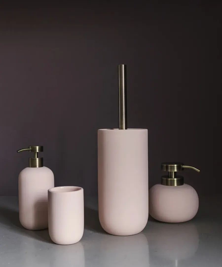 Mette Ditmer Lotus toiletborstel, Powder rose< Toiletborstels