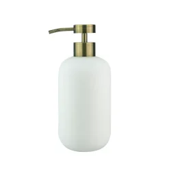 Mette Ditmer Lotus zeepdispenser hoog, wit< Zeepdispensers & Zeepschaaltjes