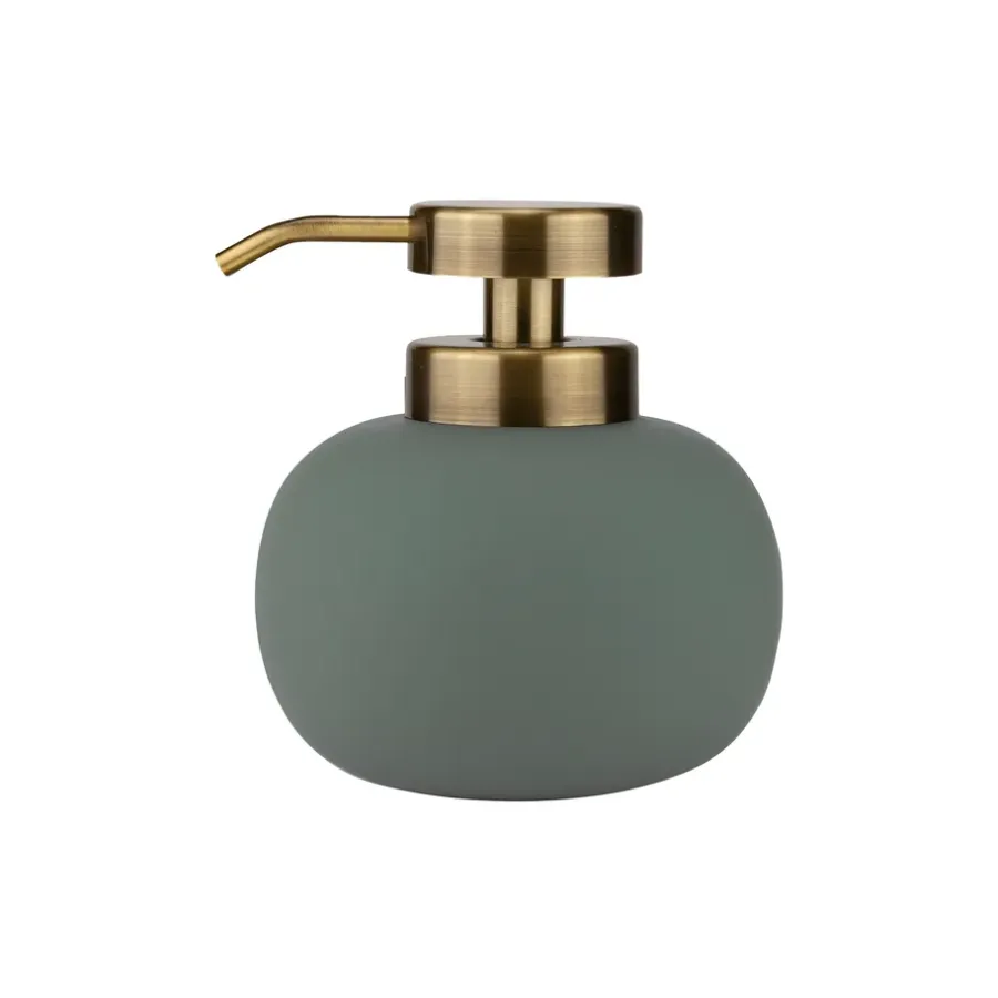 Mette Ditmer Lotus zeepdispenser laag, Frost green< Zeepdispensers & Zeepschaaltjes