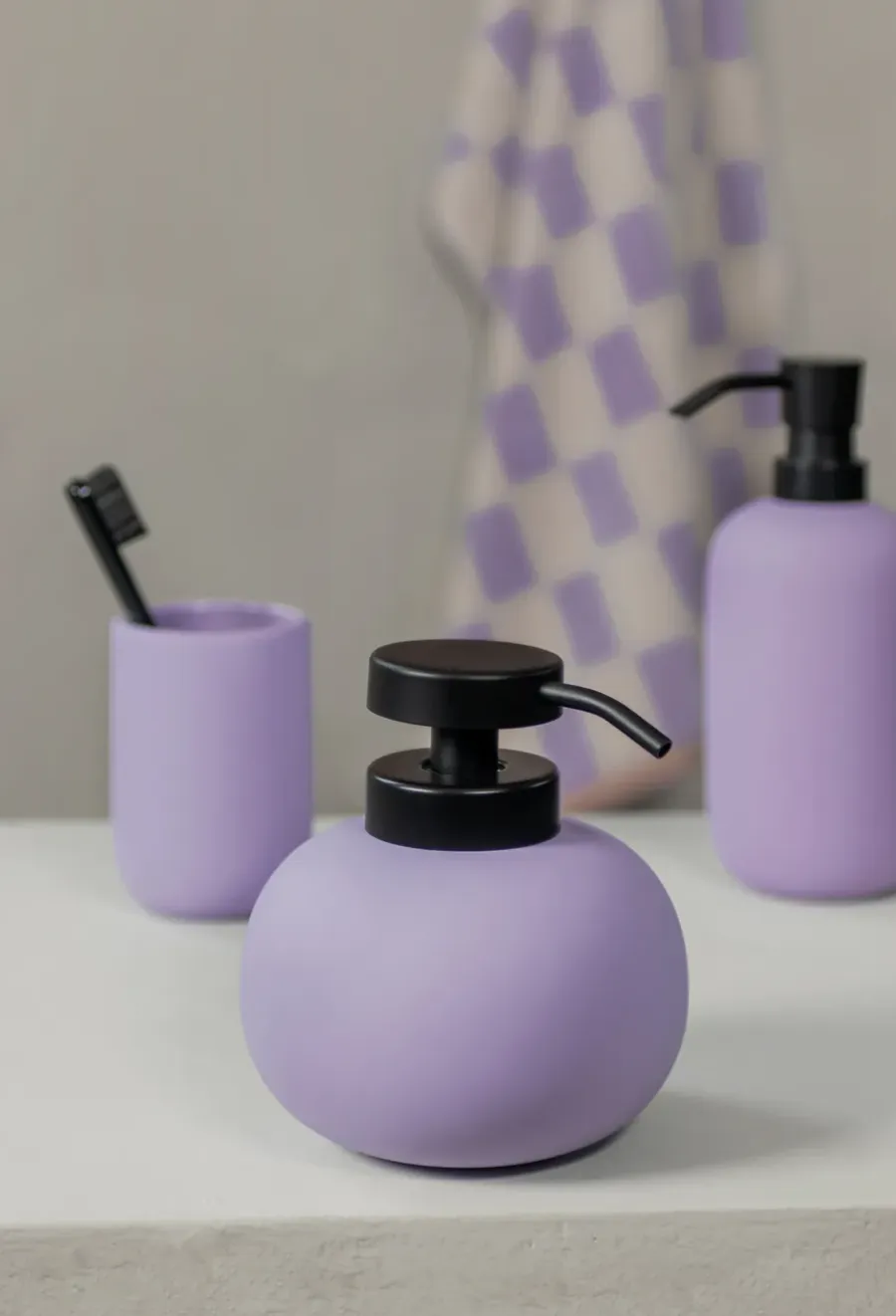 Mette Ditmer Lotus zeepdispenser, Light lilac< Zeepdispensers & Zeepschaaltjes