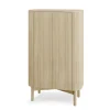 Northern Loud tall kast 143 cm, Light oiled oak< Kasten & Vitrines