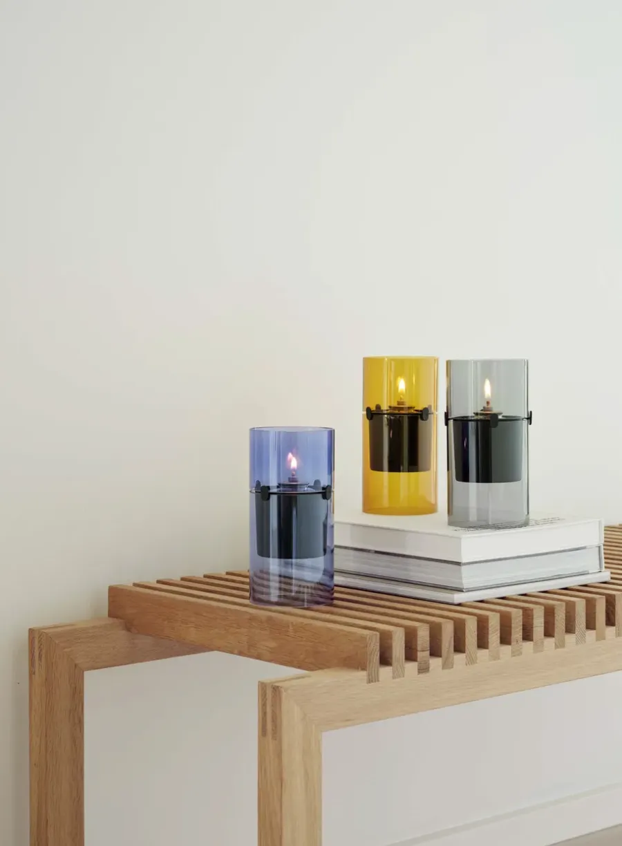 Stelton Lucie olielamp 17,5 cm, Amber< Olie- & Petroleumlampen