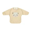 OYOY Lun Lun panda slabbetje met mouw, Butter< Kinderkamer Interieuraccessoires|Kinderkamer Interieuraccessoires