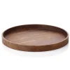 Applicata Luna dienblad, gerookt eikenhout< Decoratieve Accessoires|Decoratieve Dienbladen