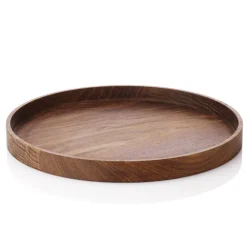 Applicata Luna dienblad, gerookt eikenhout< Decoratieve Accessoires|Decoratieve Dienbladen