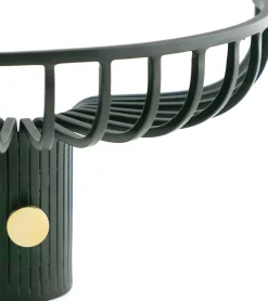 KLONG Lunett objects kapstok met haak, Zwart< Garderobehaken & Hoedenplanken
