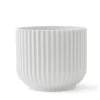 Lyngby Porcelæn Lyngby bloempot wit, Ø14,5 cm< Bloempotten