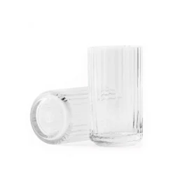 Lyngby Porcelæn Lyngby vaas glas transparant, 12 cm.< Vazen