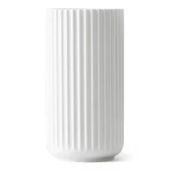 Lyngby Porcelæn Lyngby vaas wit, 20 cm.< Vazen