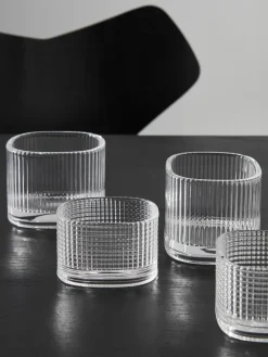 Orrefors Magische kaarsenhouder super ellipse 7 cm, Helder< Kaarsenhouders & Kaarsenborden