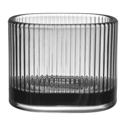 Orrefors Magische kaarsenhouder super ellipse 7 cm, Grijs< Kaarsenhouders & Kaarsenborden