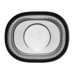 Orrefors Magische kaarsenhouder super ellipse 7 cm, Grijs< Kaarsenhouders & Kaarsenborden