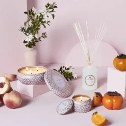 Voluspa Maison Blanc geurstokjes 177 ml, Saijo Persimmon< Geurkaarsen & Aroma Diffusers