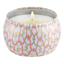 Voluspa Maison Blanc Mini Tin geurkaars 25 uur, Saijo Persimmon< Geurkaarsen & Aroma Diffusers