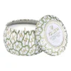 Voluspa Maison Blanc Mini Tin geurkaars 25 uur, Moroccan Mint Tea< Geurkaarsen & Aroma Diffusers