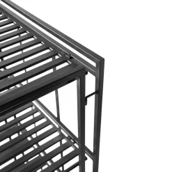 MUUBS Manhattan High wandrek 65,5x33x111 cm, Black< Planken & Planksystemen