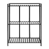 MUUBS Manhattan Low wandrek 65,5x33x79,5 cm, Black< Planken & Planksystemen