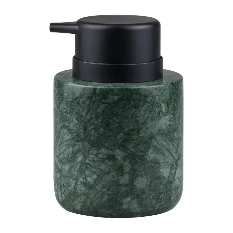 Mette Ditmer Marble zeeppomp 12,5 cm, Dark forest< Zeepdispensers & Zeepschaaltjes