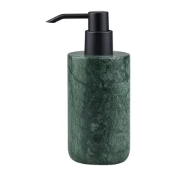 Mette Ditmer Marble zeeppomp 17,5 cm, Dark forest< Zeepdispensers & Zeepschaaltjes