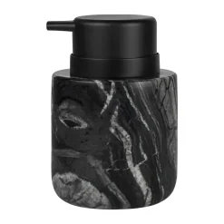 Mette Ditmer Marble zeeppomp 12,5 cm, Zwart-grijs< Zeepdispensers & Zeepschaaltjes