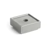 HAY Mattone kandelaar small, Light grey< Kaarsenhouders & Kaarsenborden