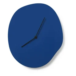 Ferm Living Melt wandklok 28x33 cm, Blue< Wandklokken