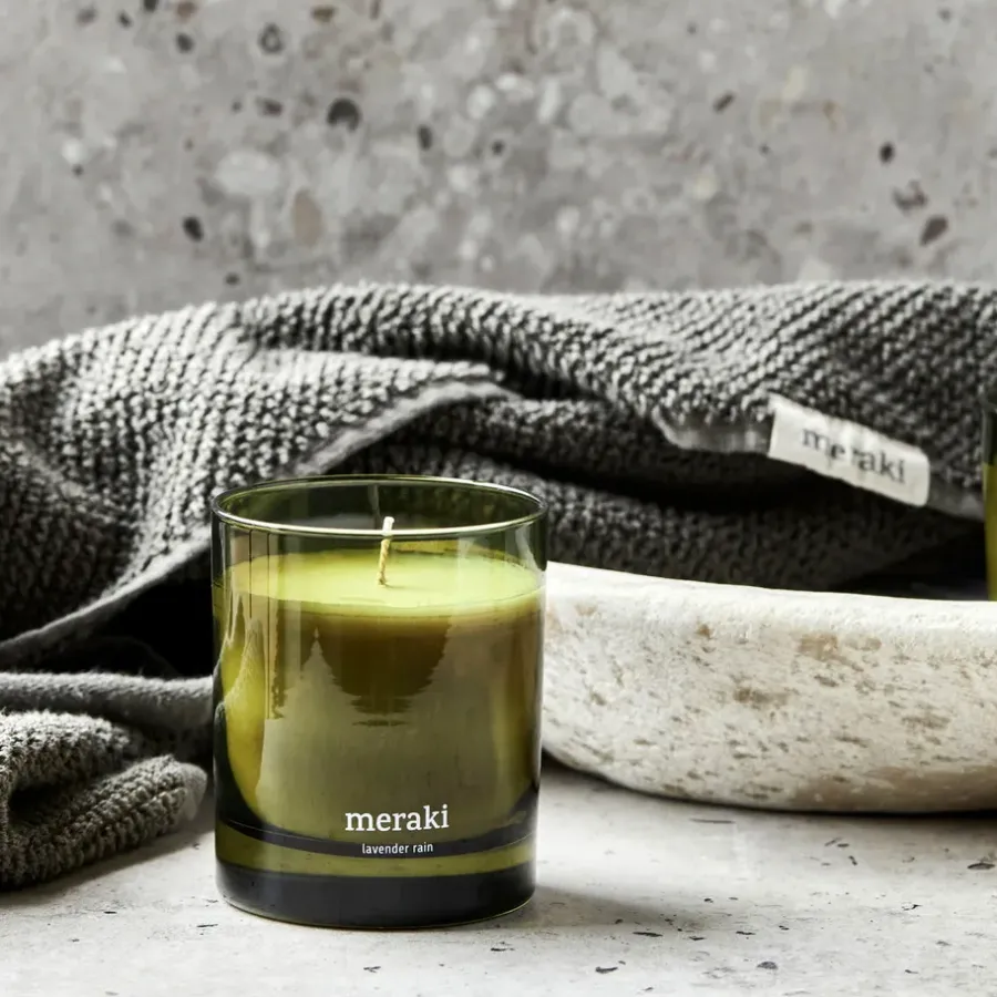 Meraki geurkaars, 35 uur, Lavender rain< Geurkaarsen & Aroma Diffusers