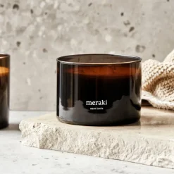Meraki geurkaars, 60 uur, Warm tonka< Geurkaarsen & Aroma Diffusers