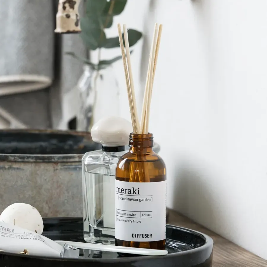 Meraki geurstokjes, scandinavian garden< Geurkaarsen & Aroma Diffusers