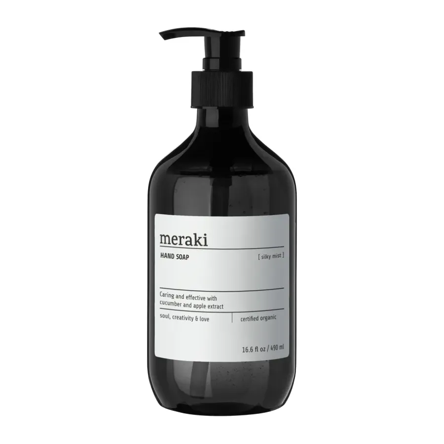 Meraki handzeep 490 ml, Zijdeachtige mist< Zeep & Crèmes