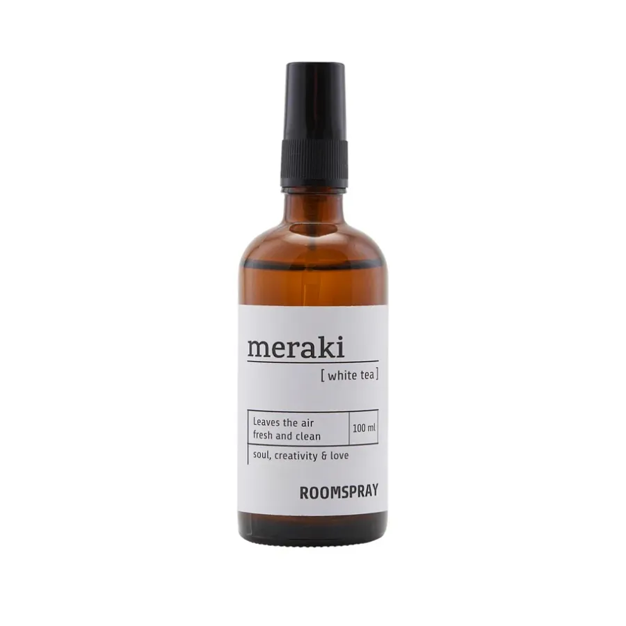 Meraki kamerspray, White tea< Geurkaarsen & Aroma Diffusers