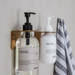 Meraki zeephouder, geborsteld messing< Zeepdispensers & Zeepschaaltjes