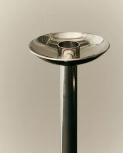 Louise Roe Metal champagne kaarsenhouder 28 cm, Roestvrij staal< Kaarsenhouders & Kaarsenborden