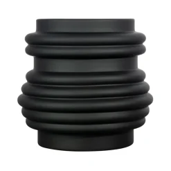 Byon Mila vaas 25 cm, Zwart< Vazen