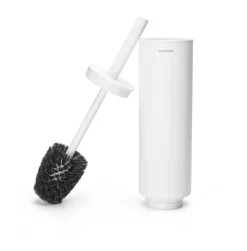 Brabantia MindSet toiletborstel met houder, Mineral Fresh White< Toiletborstels