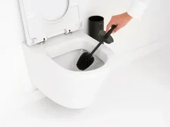 Brabantia MindSet toiletborstel met houder, Mineral Infinite Grey< Toiletborstels