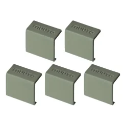 Muuto Mini stacked 2.0 clips - 5 pack, groen< Planken & Planksystemen