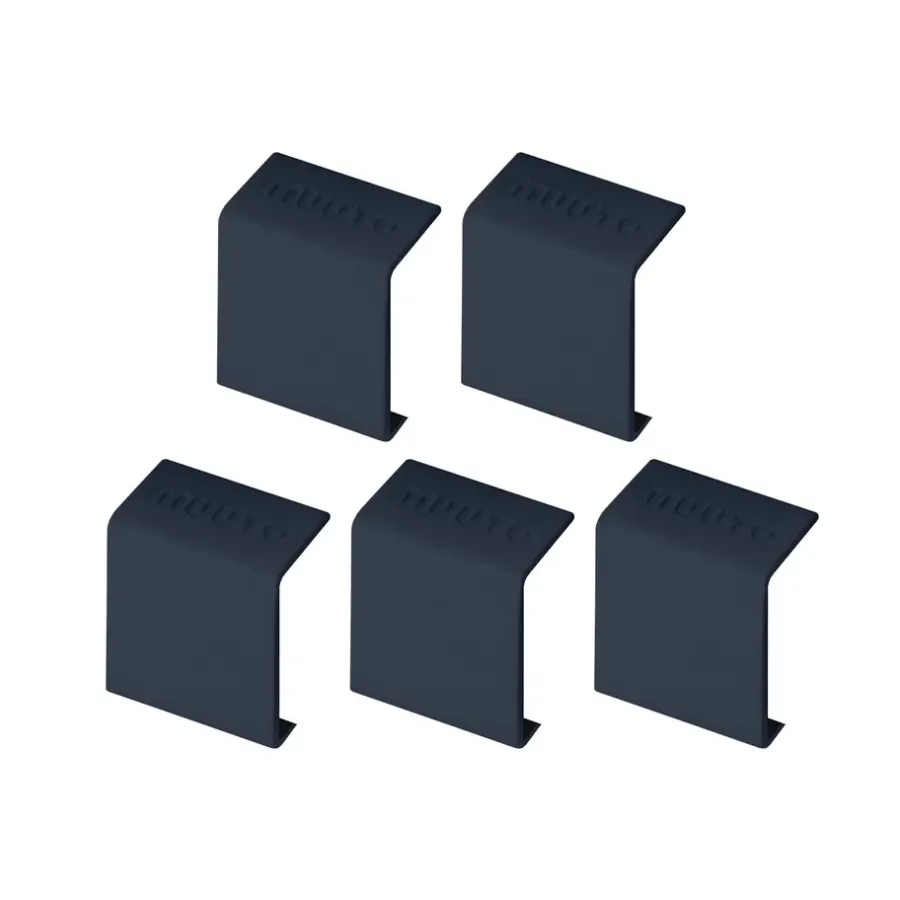 Muuto Mini stacked 2.0 clips - 5 pack, Nachtblauw< Planken & Planksystemen
