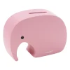 Georg Jensen Miniphant spaarpot 6x8,7 cm, Strawberry blush< Kinderkamer Interieuraccessoires|Kinderkamer Interieuraccessoires