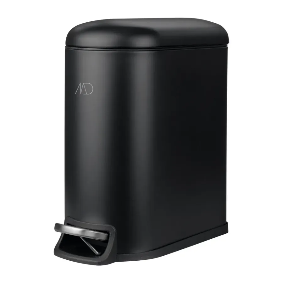 Mette Ditmer Mini-Walther pedaalemmer 5 L, Zwart< Pedaalemmers