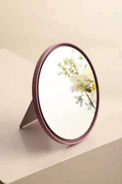 Design Letters Mirror Mirror tafelspiegel Ø21 cm, Lavender< Tafelspiegels