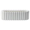 DBKD Mist bloempot ovaal, White< Bloempotten