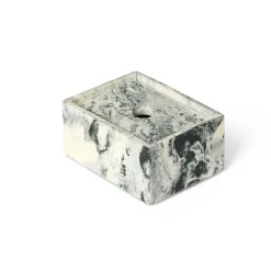 Ferm Living Mist opbergdoos 7,5x10 cm, Emerald-off white< Dozen & Boxen