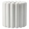 DBKD Mist pot small Ø19x19 cm, White< Bloempotten