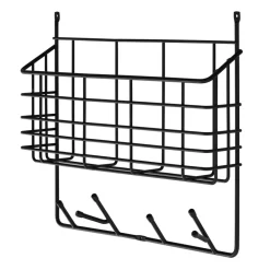 Maze Mitten plank S, Zwart< Kapstokken & Hangrekken
