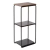 Maze Mixrack Floor Shelf S rek 26x19x57,2 cm, Stained oak-black< Planken & Planksystemen