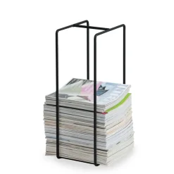 Maze Mixrack opbergrek, Zwart< Tijdschriftenrekken