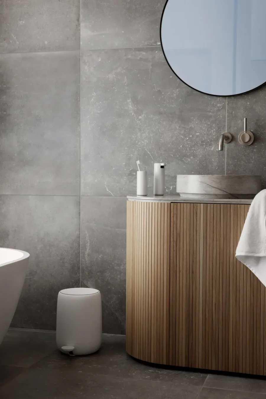 Blomus Modo zeeppomp, Wit< Zeepdispensers & Zeepschaaltjes